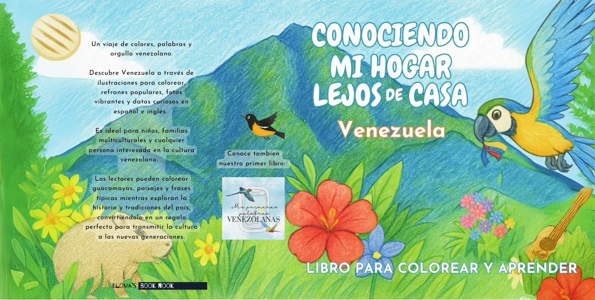 Conociendo mi hogar lejos de casa: Venezuela. Portada de Conociendo mi hogar lejos de casa: Venezuela.